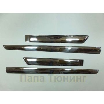 Молдинг дверной 4 части Omsa_Line для Ford Fiesta 2008-2014