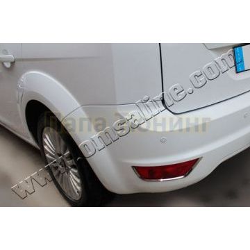 Накладки на рефлектора заднего бампера 2 части Omsa_Line для Ford Focus 2 2008-2011