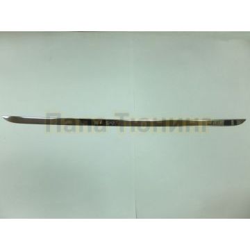 Накладка на нижнюю кромку крышки багажника 1 штука Omsa_Line для Ford Focus 3 2011-