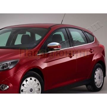 Нижние молдинги стекол 8 частей Omsa_Line для Ford Focus 3 2011-