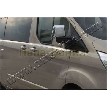 Нижние молдинги стекол 8 частей Omsa_Line для Ford Tourneo Custom 2013-
