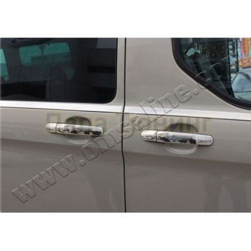 Накладки на 5 дверных ручек 11 штук Omsa_Line для Ford Transit 2014-