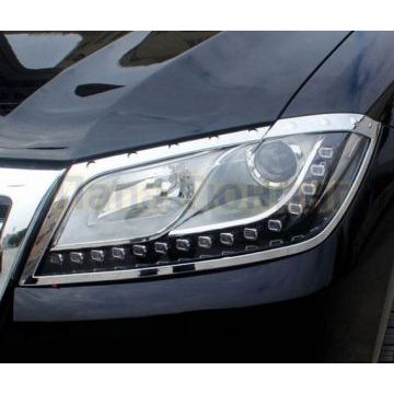 Накладки на передние фары хром OEM Tuning для Haval H2 2014-