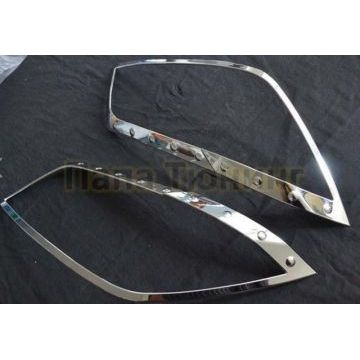 Накладки на передние фары хром OEM Tuning для Haval H2 2014-