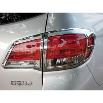 Накладки на задние фонари хром OEM Tuning для Haval H6 2014-