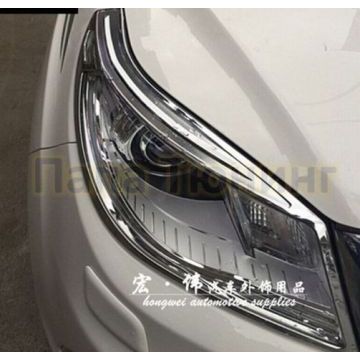 Накладки на передние фары хром OEM Tuning для Haval H9 2015-