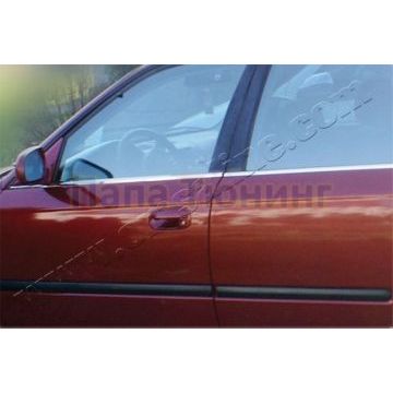 Нижние молдинги стекол 4 части Omsa_Line для Honda Civic 2006-2012