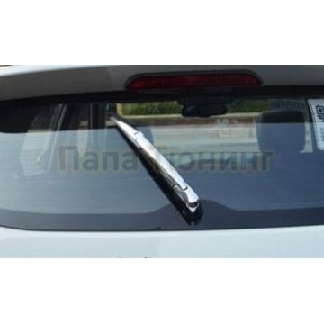 Накладка на дворник пятой двери 3 части хром OEM Tuning для Hyundai Creta 2016-2021