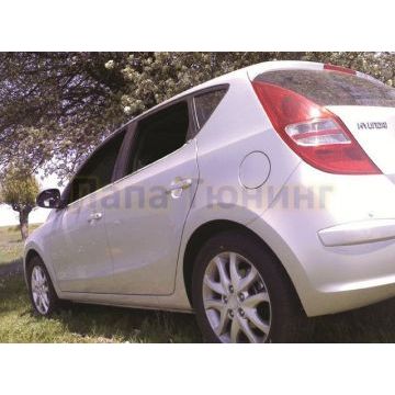 Нижние молдинги стекол 4 части Omsa_Line для Hyundai i30 2007-2012 Нижние молдинги стекол 4 части Omsa_Line для Hyundai i30 2007-2012