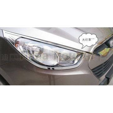 Накладки на передние фары OEM Tuning для Hyundai ix35 2010-2015