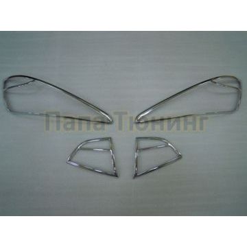 Накладки на задние фонари OEM Tuning для Hyundai ix35 2010-2015