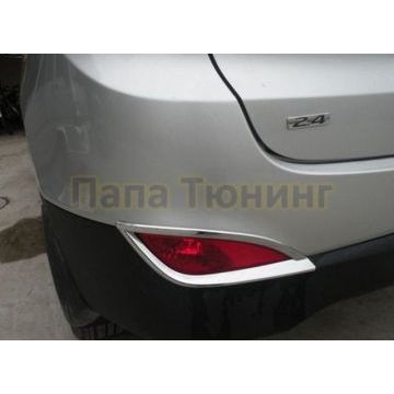 Накладки на задние противотуманные фары OEM Tuning для Hyundai ix35 2010-2015