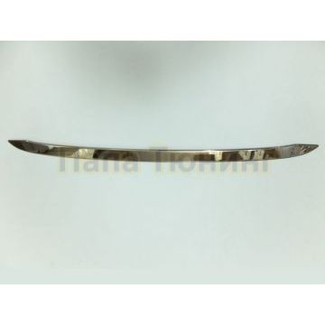 Накладка на нижнюю кромку крышки багажника 1 штука Omsa_Line для Hyundai Solaris 2010-2014