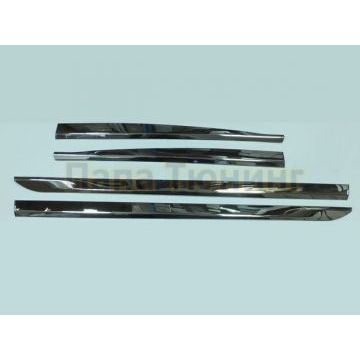 Молдинги боковых дверей OEM Tuning для Jeep Cherokee 2014-2018