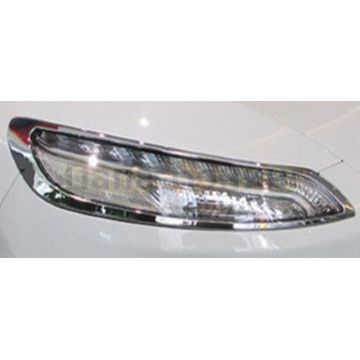 Накладки на передние фары OEM Tuning для Jeep Cherokee 2014-2018