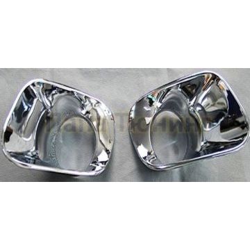 Накладки на передние противотуманные фары OEM Tuning для Jeep Cherokee 2014-2018