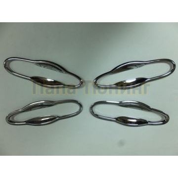 Накладки под дверные ручки OEM Tuning для Jeep Cherokee 2014-2018