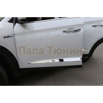 Молдинги на двери OEM Tuning для Hyundai Tucson 2015-2018