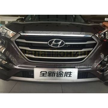 Молдинг на капот с логотипом Tucson OEM Tuning для Hyundai Tucson 2015-2018