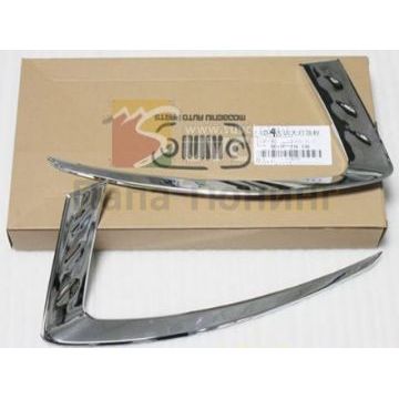 Накладки на передние фары OEM Tuning для Jeep Grand Cherokee 2010-