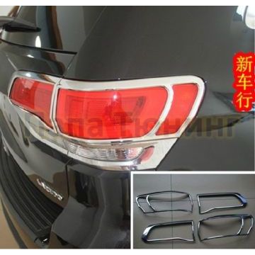 Накладки на задние фонари OEM Tuning для Jeep Grand Cherokee 2010-