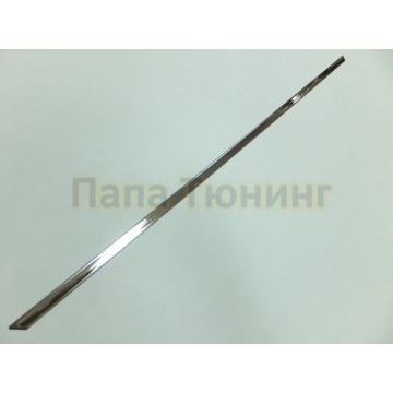 Накладка на нижнюю кромку крышки багажника 1 штука Omsa_Line для Kia Ceed 2007-2012