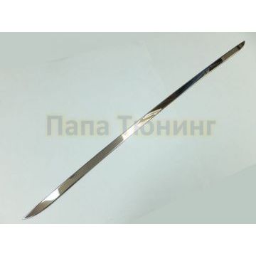 Накладка нижней кромки крышки багажника Omsa_Line для Kia Sorento 2009-2020