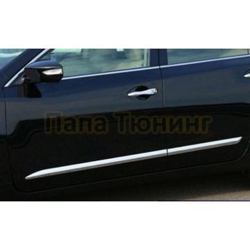 Молдинги на боковые двери OEM Tuning для Kia Sorento 2012-2020