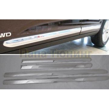 Молдинги на боковые двери OEM Tuning для Kia Sorento 2012-2020