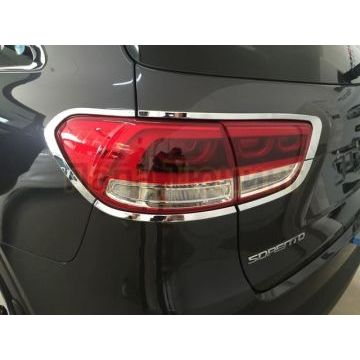 Накладки на задние фонари OEM Tuning для Kia Sorento Prime 2015-2017