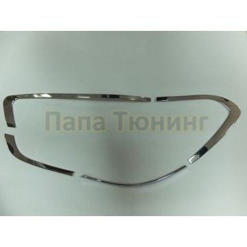 Накладки на задние фонари OEM Tuning для Kia Sorento Prime 2015-2017