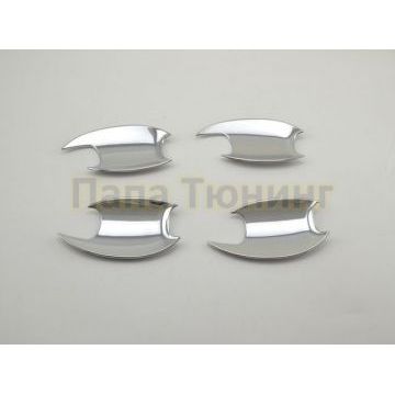 Накладки под внешние ручки дверей OEM Tuning для Kia Sorento Prime 2015-2017