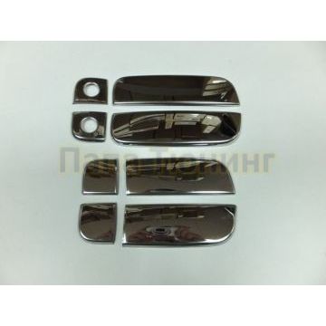 Накладки на 4 дверные ручки Omsa_Line для Kia Soul 2008-2011