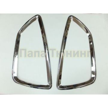 Накладка на стопы 2 штуки Omsa_Line для Kia Soul 2008-2011