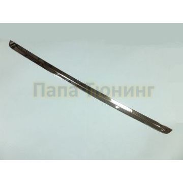 Накладка на нижнюю кромку крышки багажника 1 штука Omsa_Line для Kia Sportage 2010-2015