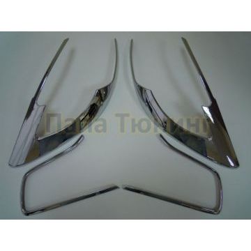 Накладки на задние фонари OEM Tuning для Kia Sportage 2010-2015