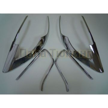 Накладки на задние фонари OEM Tuning для Kia Sportage 2010-2015