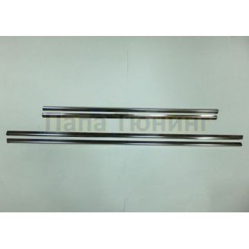 Нижние молдинги стекол 4 части Omsa_Line для Land Rover Discovery 3 2005-2009