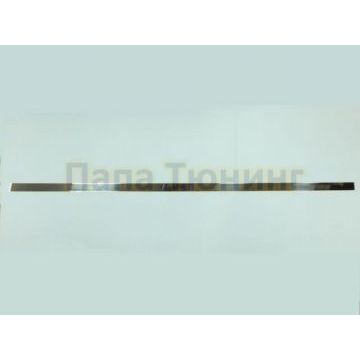 Накладка на нижнюю кромку крышки багажника 1 штука Omsa_Line для Land Rover Discovery 4 2009-2016