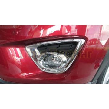 Накладки на передние противотуманные фары OEM Tuning для Mazda CX-5 2011-2015
