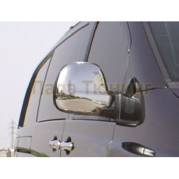 Накладки на зеркала 2 части (для английской версии авто) Omsa_Line для Mercedes-Benz V-class/Vito/Viano 2003-2009