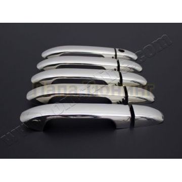 Накладки на 5 дверных ручек без отверстий под сенсор Omsa_Line для Mercedes-Benz V-class/Vito/Viano 2014-