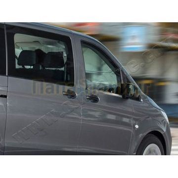 Нижние молдинги стекол 2 части Omsa_Line для Mercedes-Benz V-class/Vito/Viano 2014-