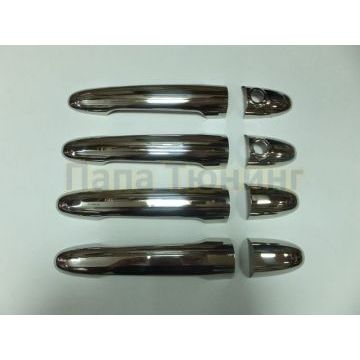 Накладки на 4 дверные ручки Omsa_Line для Mercedes Sprinter/Volkswagen Crafter 2006-2015