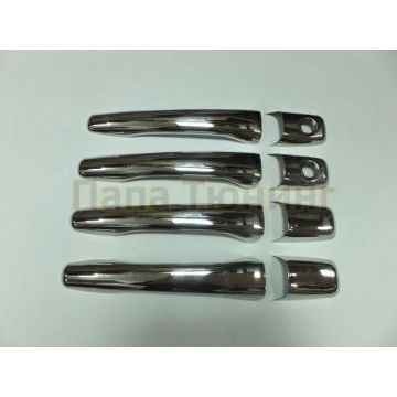 Накладки на 4 дверные ручки Omsa_Line для Mitsubishi Lancer/Outlander 2003-2007