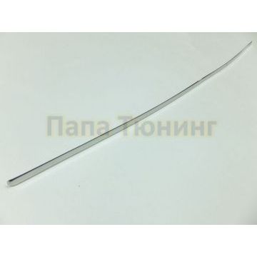 Накладка над номером на крышку багажника Omsa_Line для Nissan Juke 2010-