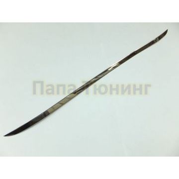 Накладка на нижнюю кромку крышки багажника 1 штука Omsa_Line для Nissan Juke 2010-