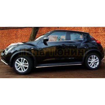Нижние молдинги стекол 4 части Omsa_Line для Nissan Juke 2010-
