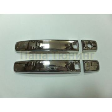 Накладки на 2 дверные ручки Omsa_Line для Nissan Pathfinder 2004-2014
