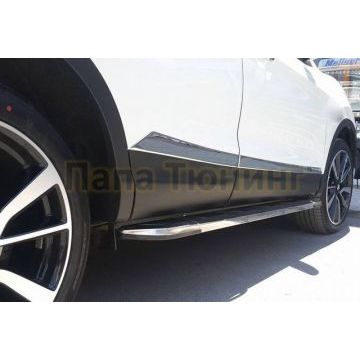Молдинг дверной 4 части Omsa_Line для Nissan Qashqai+2 2010-2014